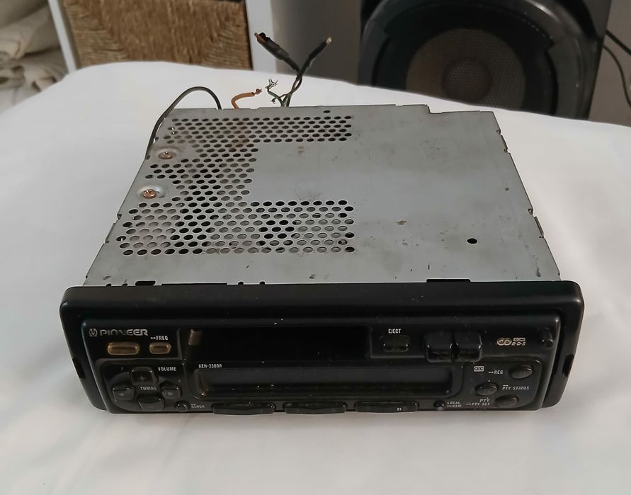 Rádio Antigo de Carro Pioneer Cassete