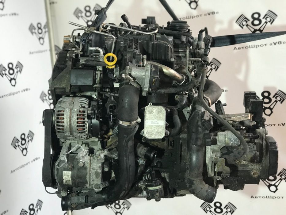 Двигун 1,6 TDI 1.6 дизель CAY CAYC CAYD Skoda Rapid VW Seat AUDI мотор