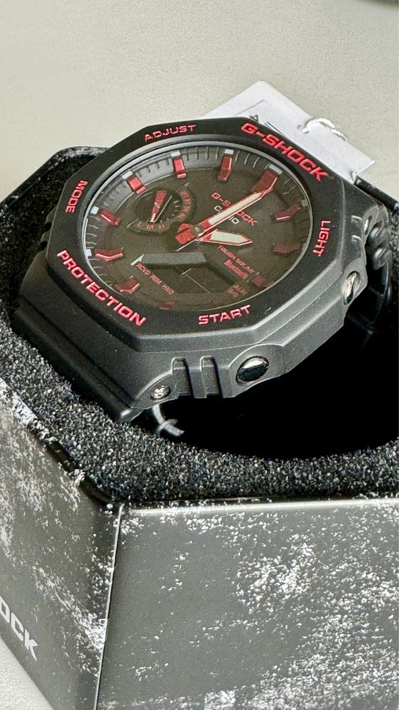 Casio G-Shock GA-B2100BNR-1A solarny, bluetooth - jak nowy !!!