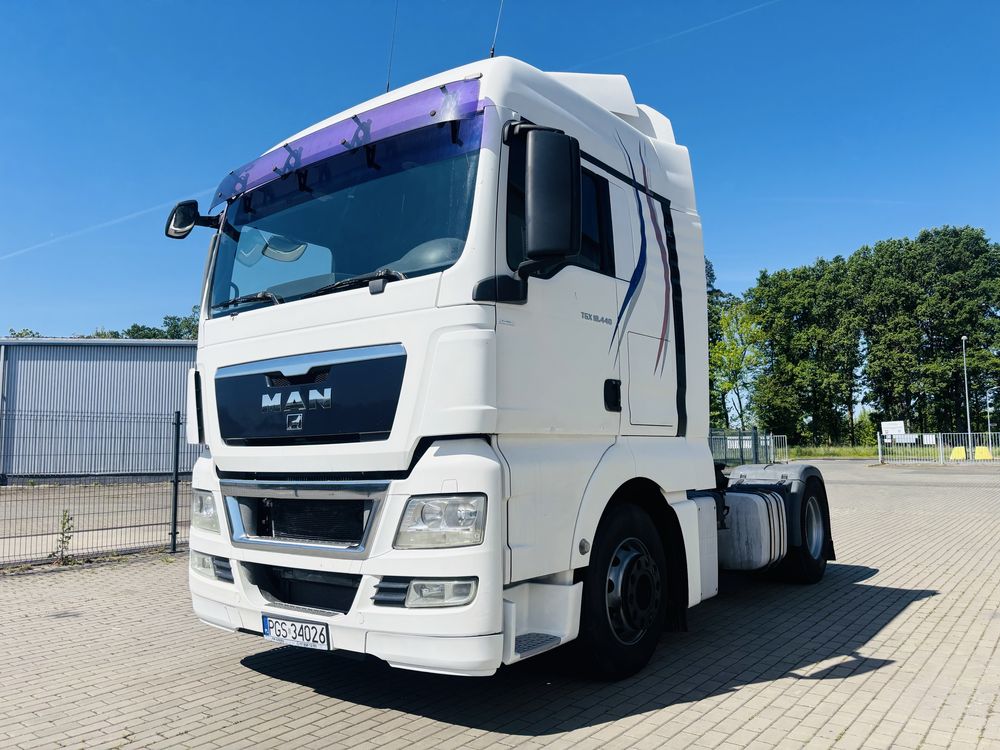 Man TGX 440 xlx standard automat E5 dwa zbiorniki