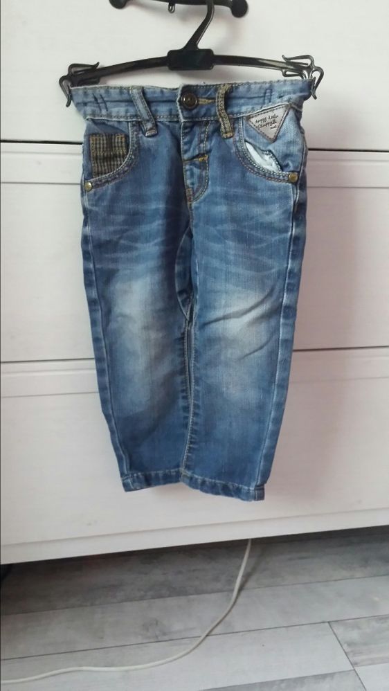 spodnie jeans unisex