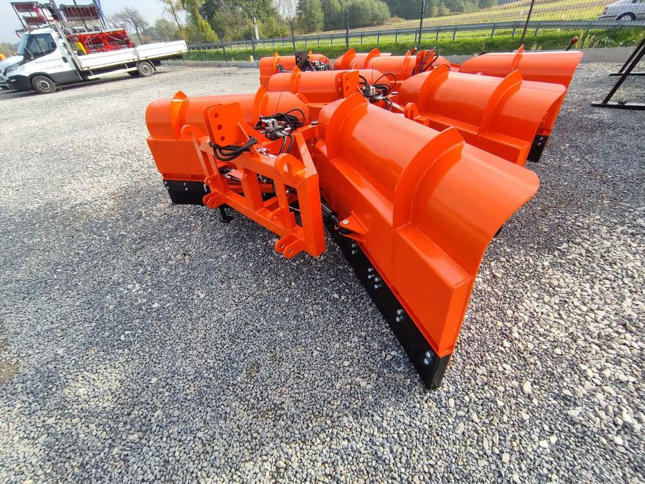 Mocny pług do śniegu do tura tuz strzałka Metal Technik dostawa Gratis