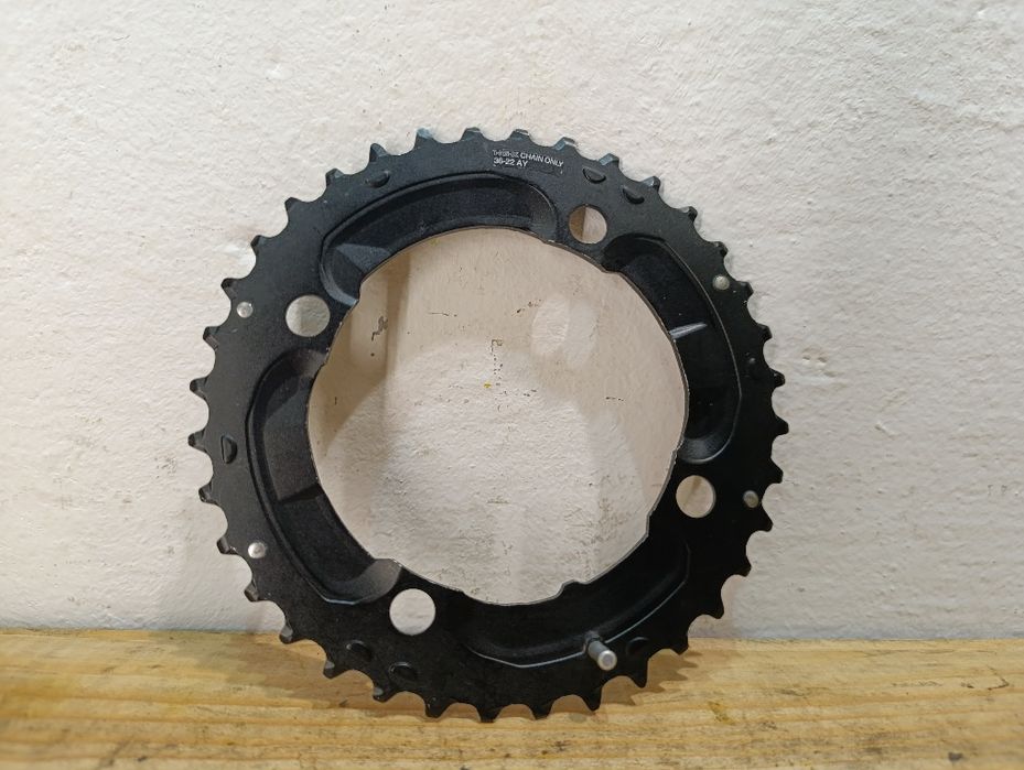 Zębatka tarcza korby Shimano Deore FC-M617 M627 blat 36 t 2x10