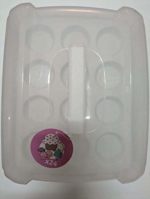 Caixa para transportar Cup Cake