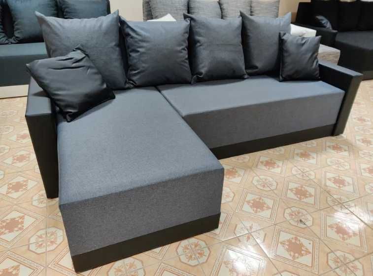 НОВЫЙ Угловой диван серый коричневый черный кутовий диван