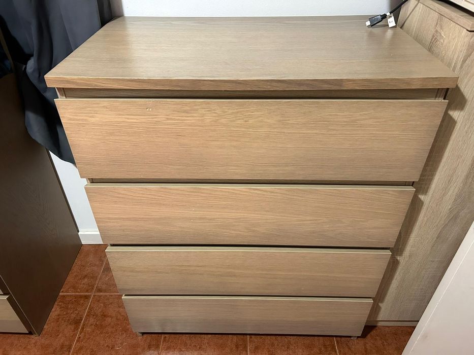 Comodas ikea carvalho