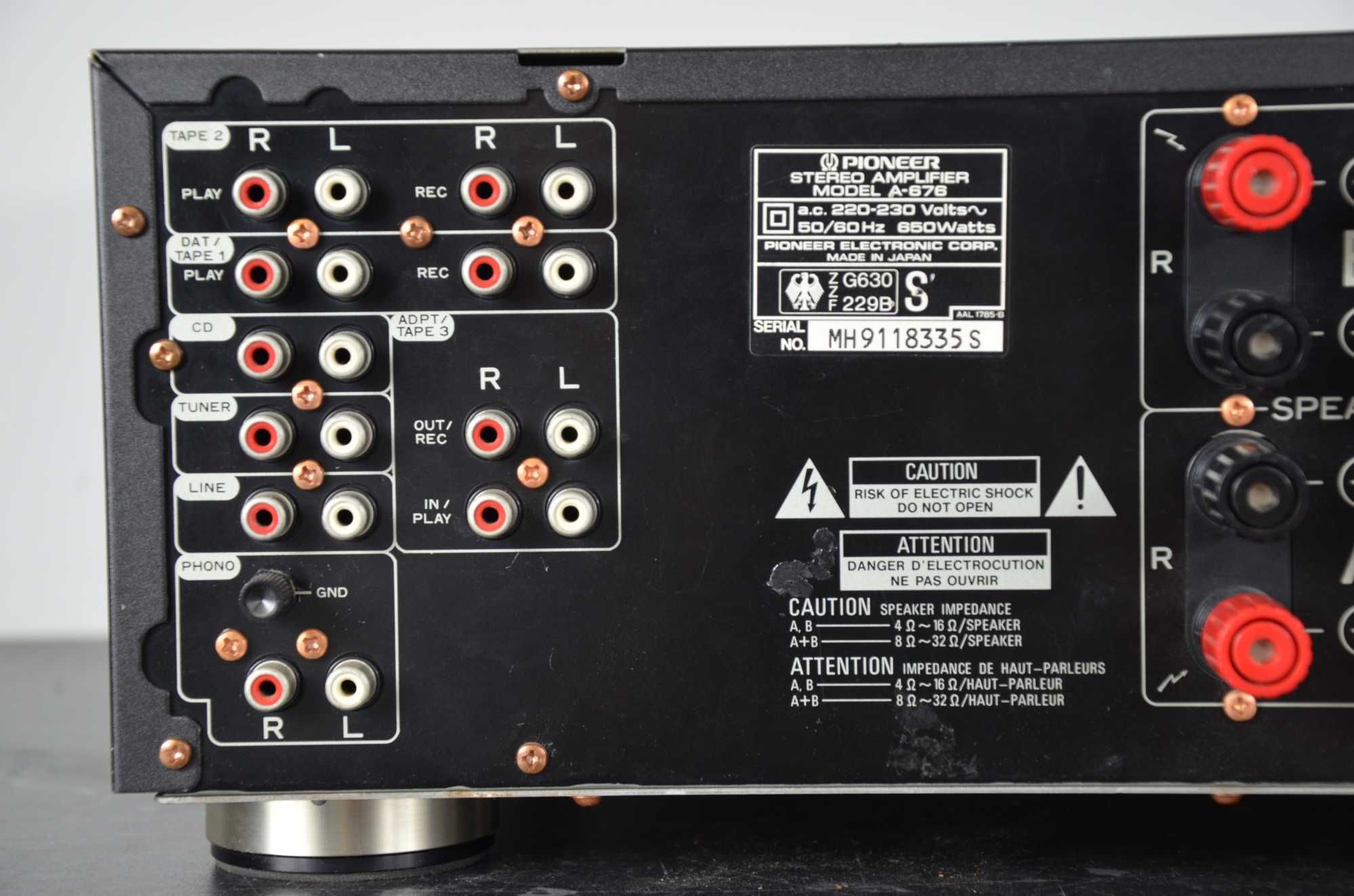 Wzmacniacz STEREO PIONEER A-676 TOP Model okazja