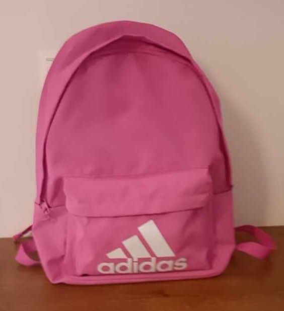 Mochila Adidas, cor de rosa