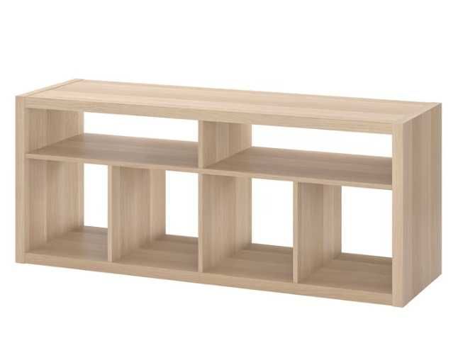 Тумба під телевізор IKEA KALLAX, імітація білого дуба уцінка!