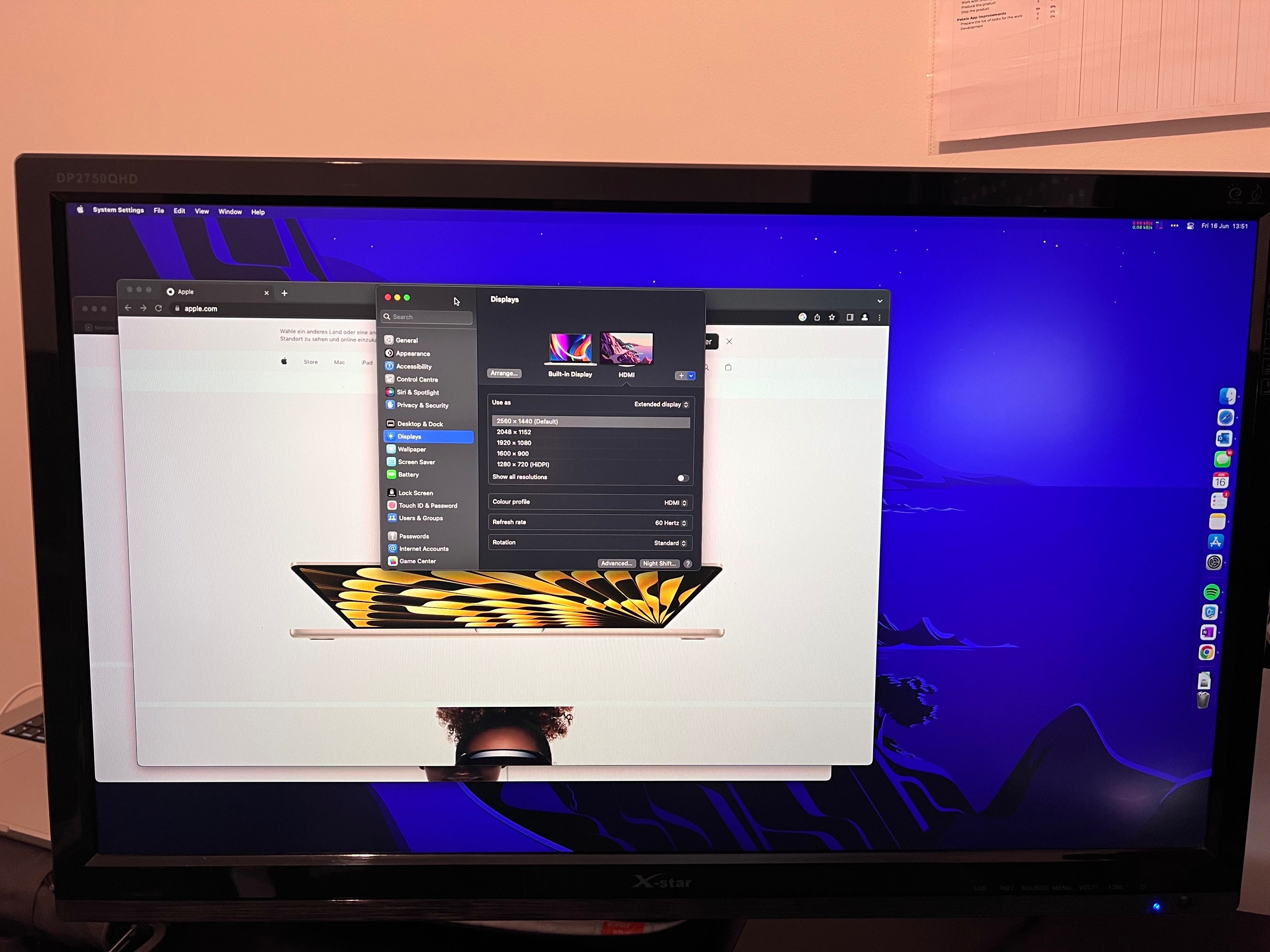 Monitor 27'' QHD IPS