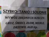 Wywóz wszystkiego co zbędne w Twym domu. Meble, graty, śmieci, Gruz it