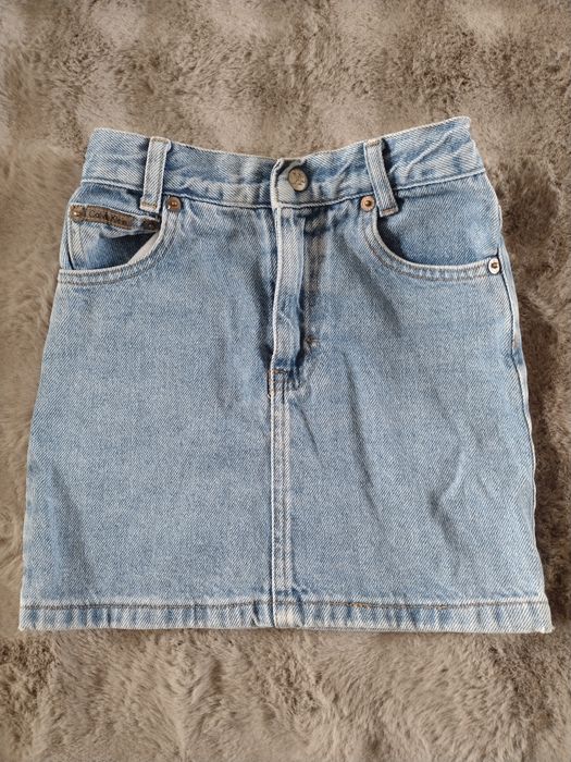 Dziewczęca jeansowa spódniczka Calvin Klein