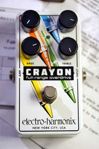 EHX Crayon 76 full-range overdrive bass gitara lepszy od 69