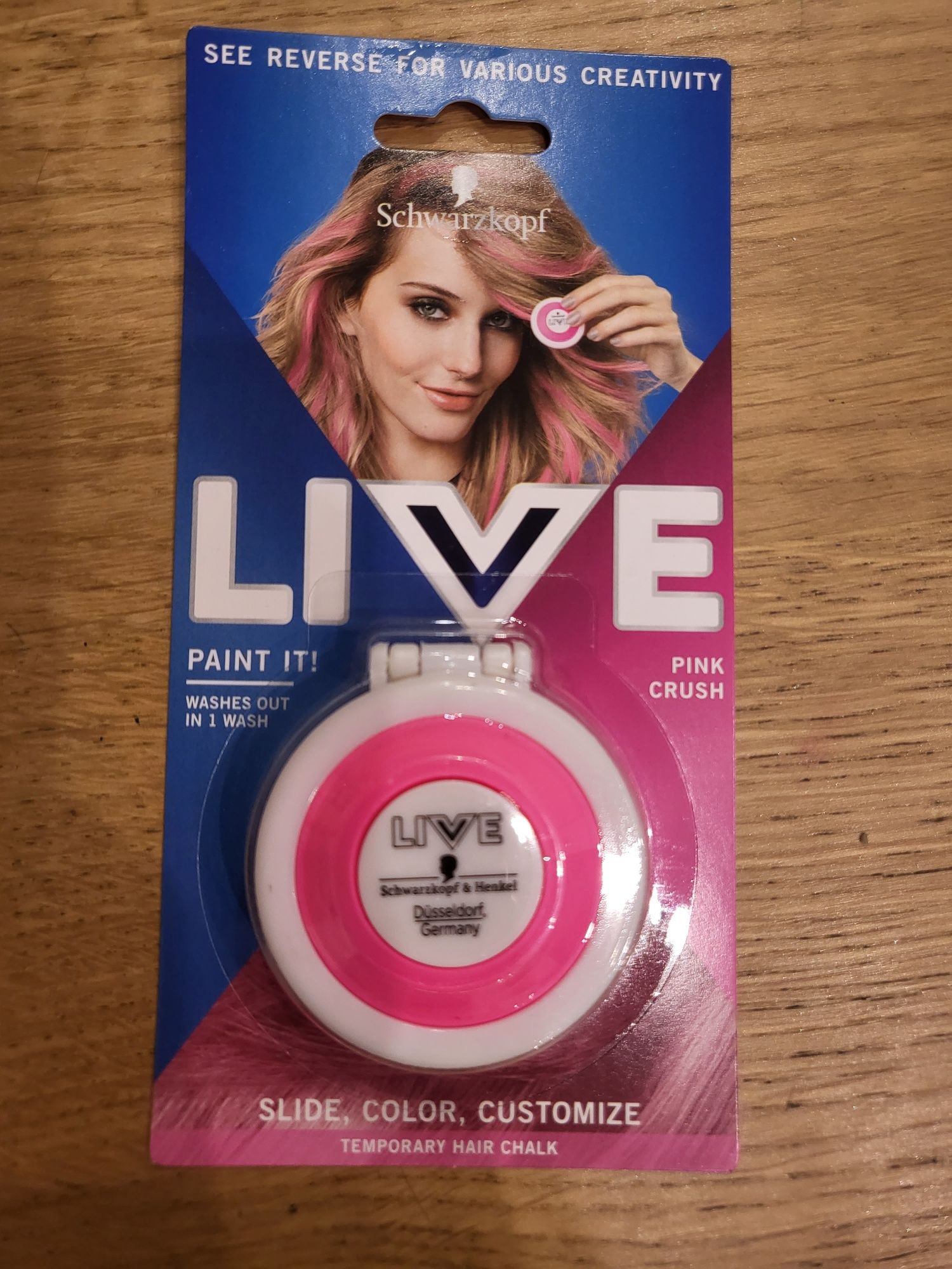 SCHWARZKOPF LIVE Paint It! Kreda do włosów różowa farba