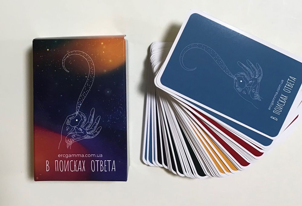 Карты Коуч – колода «В ПОИСКАХ ОТВЕТА»