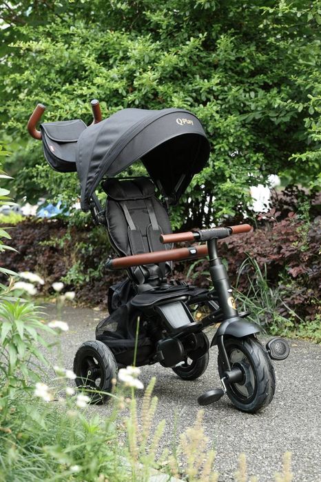 Детский трехколесный велосипед QPLAY - S380-17 Rito Deluxe Black