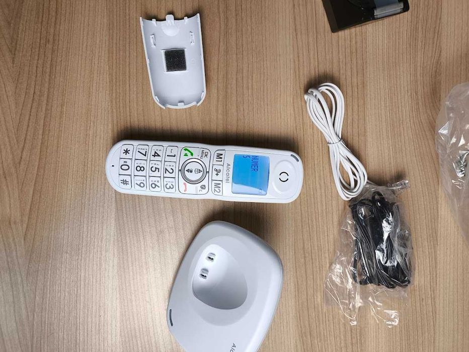 Telefon bezprzewodowy Philips DECT XL585 EU BLANC
