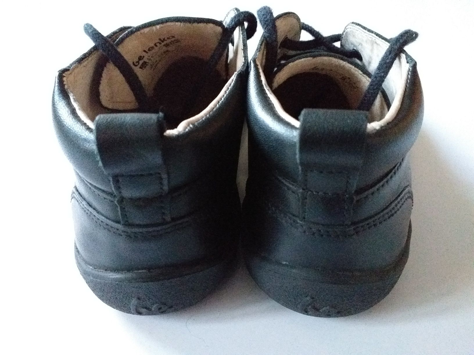 Buty całoroczne skórzane przejściowe barefoot Be Lenka Icon Black 39