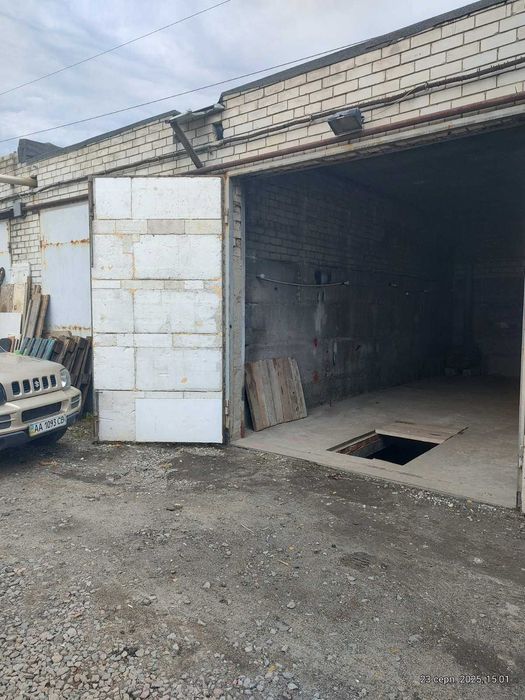 Гараж великий Троєщина Під підіймач СТО малярка склад цех виробництво