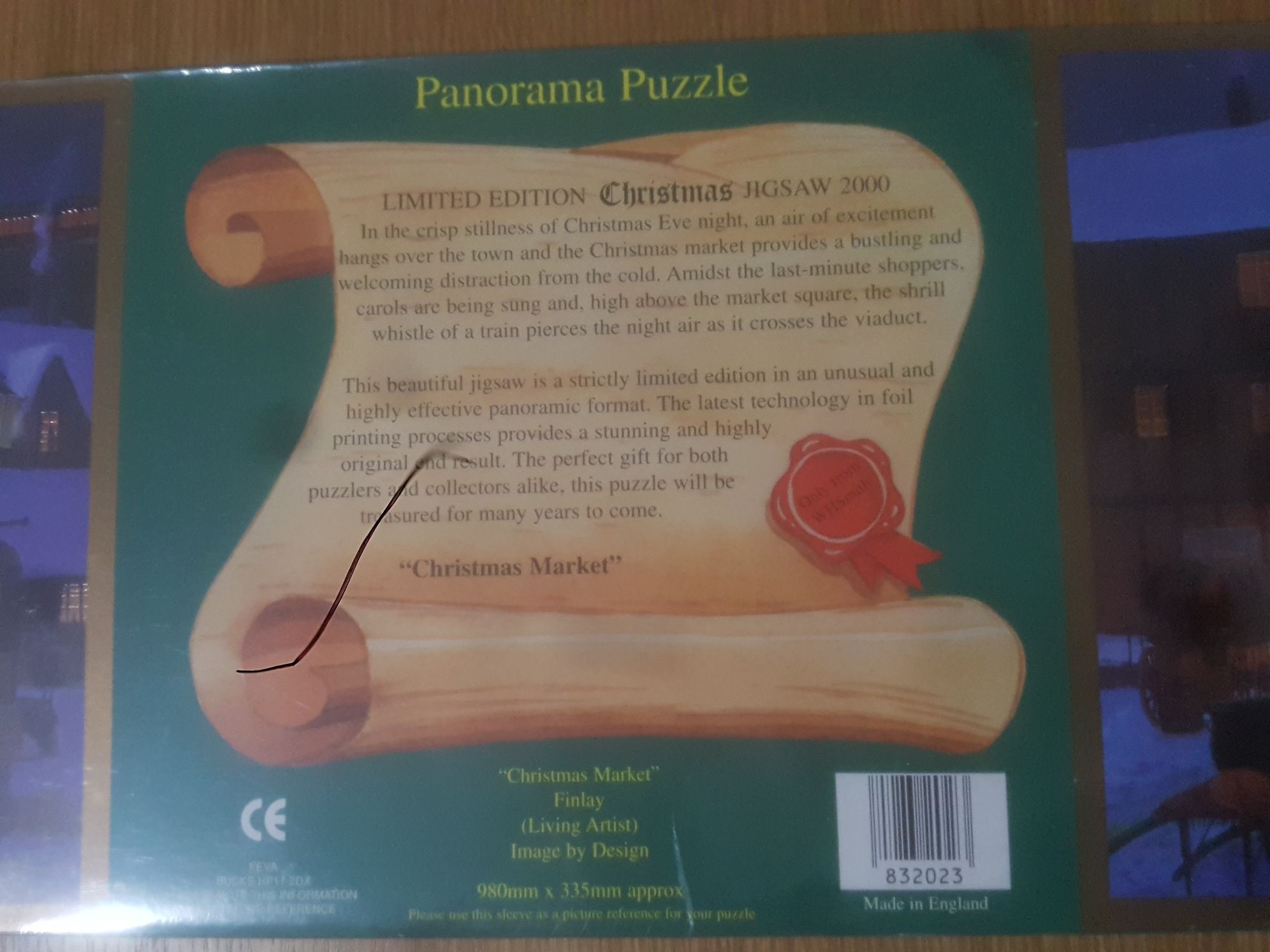 Świąteczne puzzle WHSmith Panorama