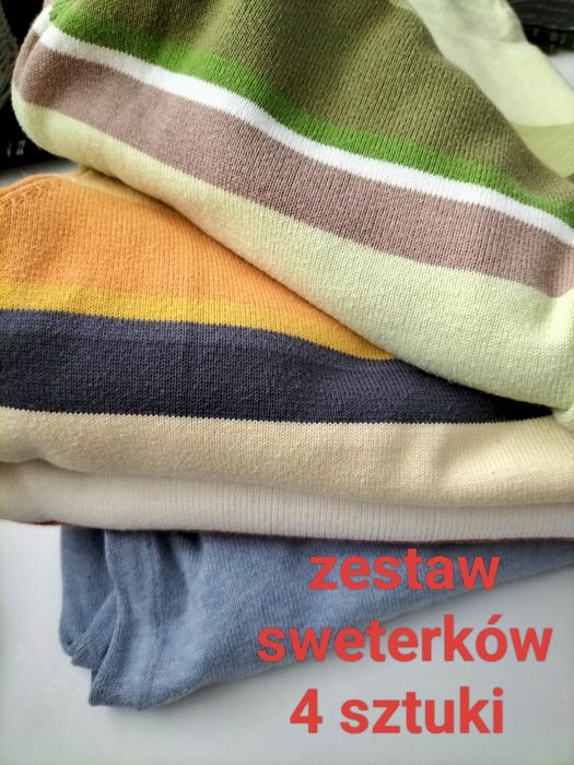 Zestaw 4 sweterków