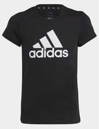 футболка оригінал adidas чорна топ з біркою адідас