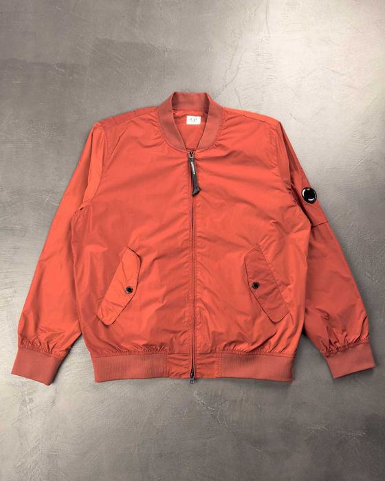Куртка C.P. Company Nycra Arm Lens Bomber Jacket Orange