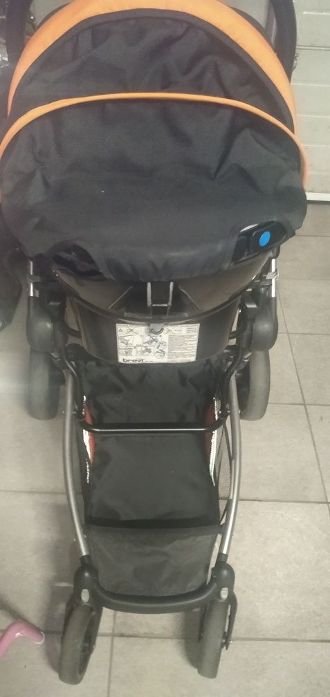 Carrinho duo com baby coque e cadeira de passeio