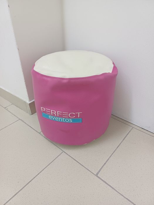 Puff rosa 40 diâmetro