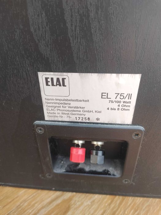 kolumny Elac EL 75/II