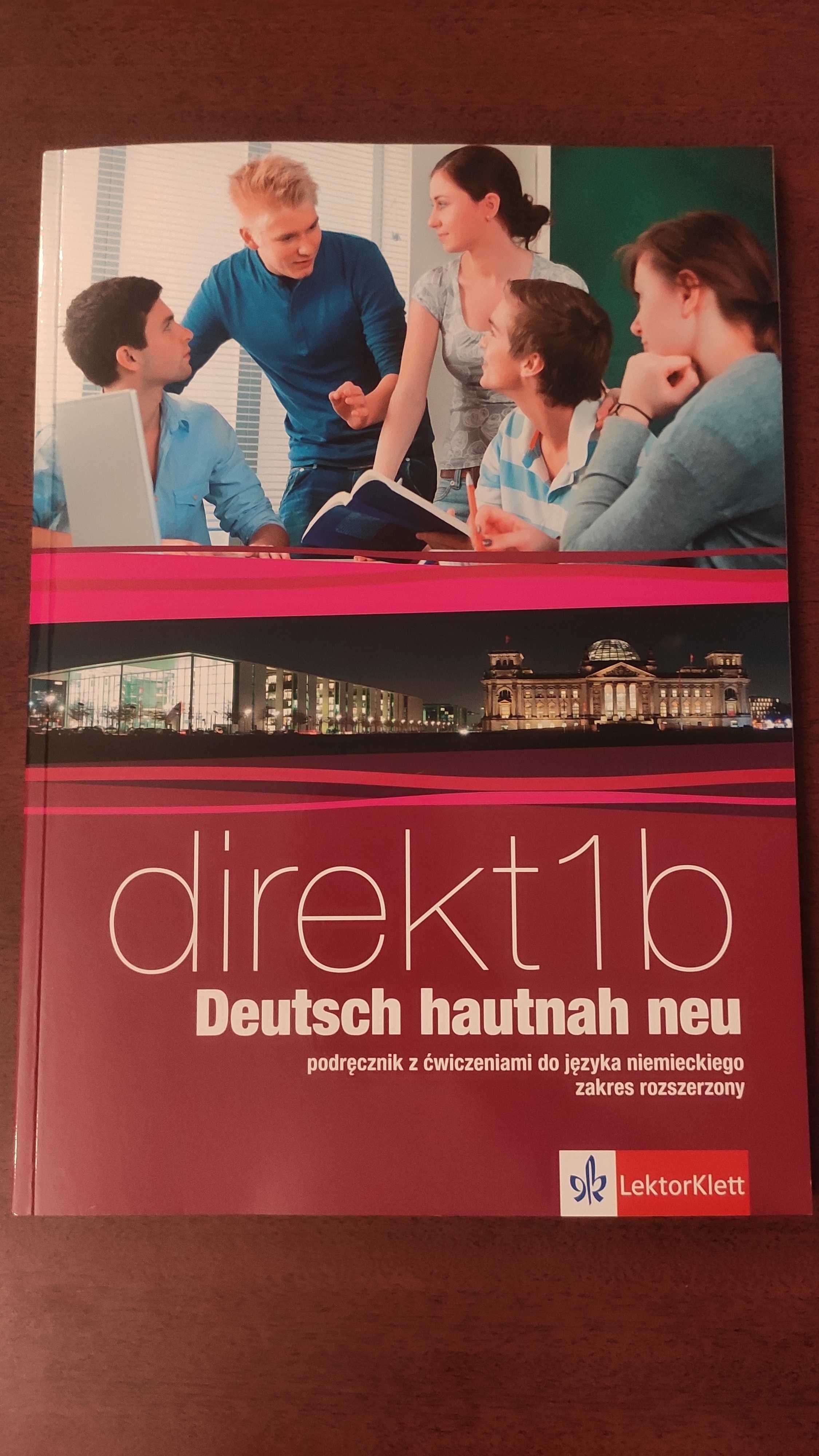 Direkt 1b Deutsch hautnah neu podręcznik z ćwiczeniami i CD nowy