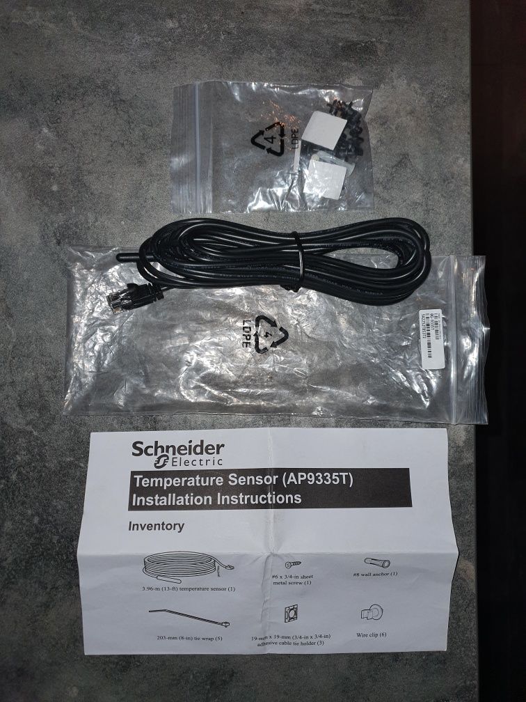 Czujnik temperatury schneider AP9335T