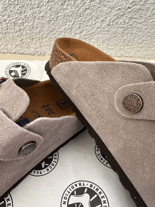 Біркеншток Boston 37 розмір, колір:сірі