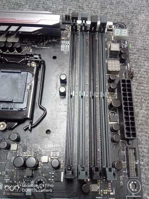 Motherboard Maximus VIII Ranger + Intel Core i7-6700K