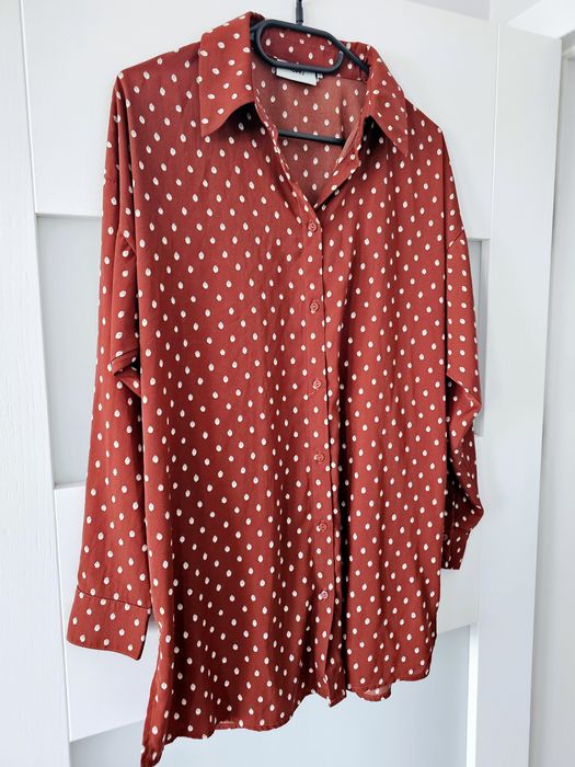 Długa koszula s 36 koszula Moves s koszula oversize s