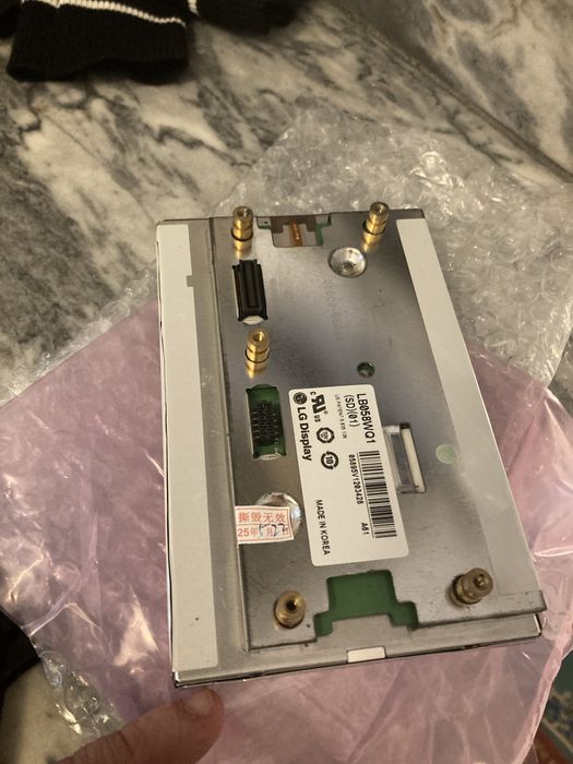 visor ecran lcd de radio mercedes novo
