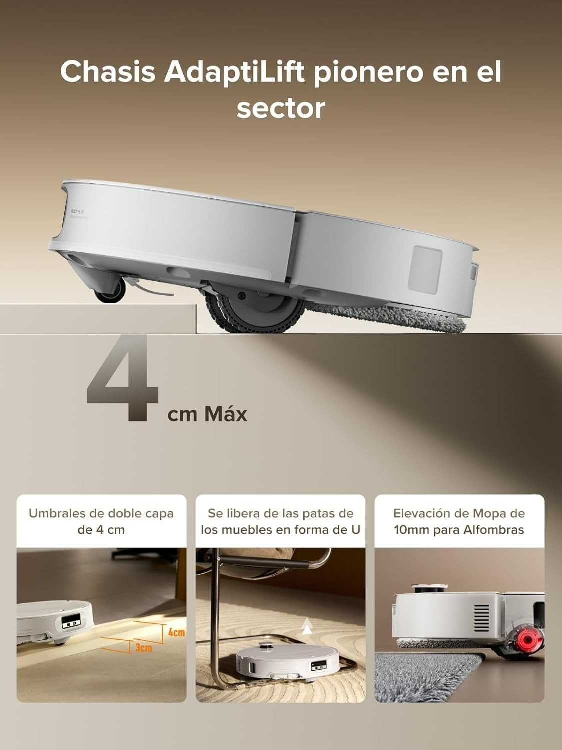 ROBOROCK Qrevo CurvX – Novo, Selado, 2 anos de garantia