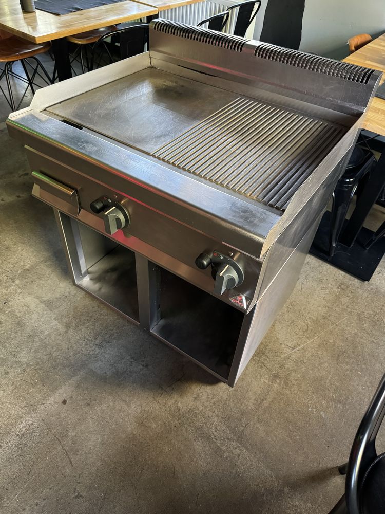 Grill gastronomiczny bertos gazowy podstawa 80x70