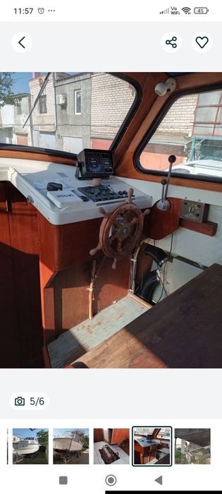 Каютный катер Krabat 740