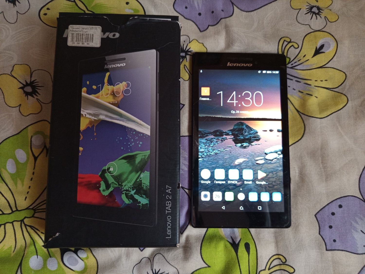 Планшет Lenovo .