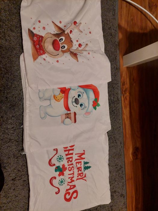 Swiateczne poszewki 3 sztuki