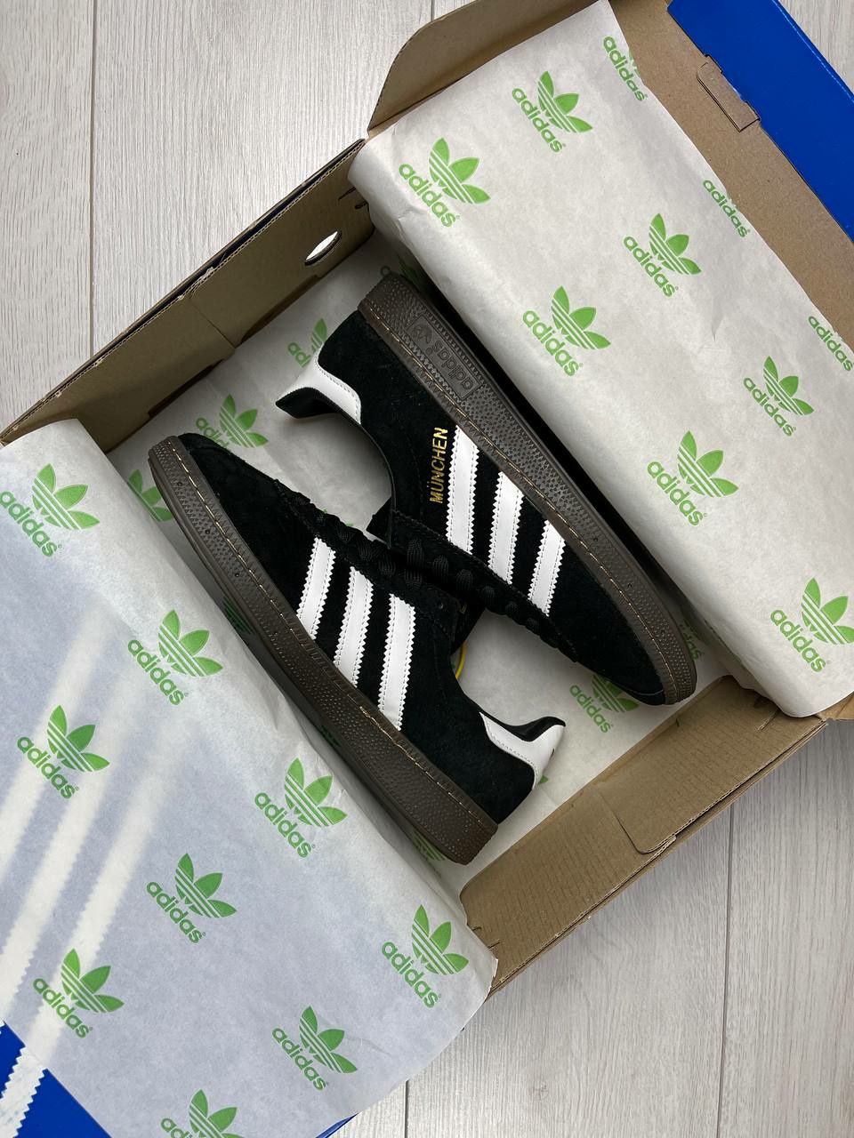 Adidas munchen black&white/Мужские кросовки/Чоловічі кросівки/Адидас