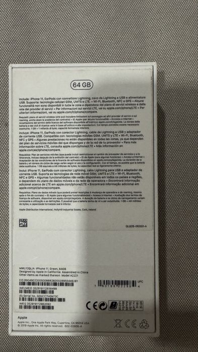 Iphone 11 64G verde Agua