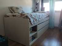 Vendo cama solteiro ikea