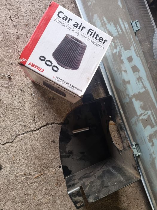 Stożek osłona termiczna VAG 1.8T 1.9Tdi filtr k&n audi golf bora skoda