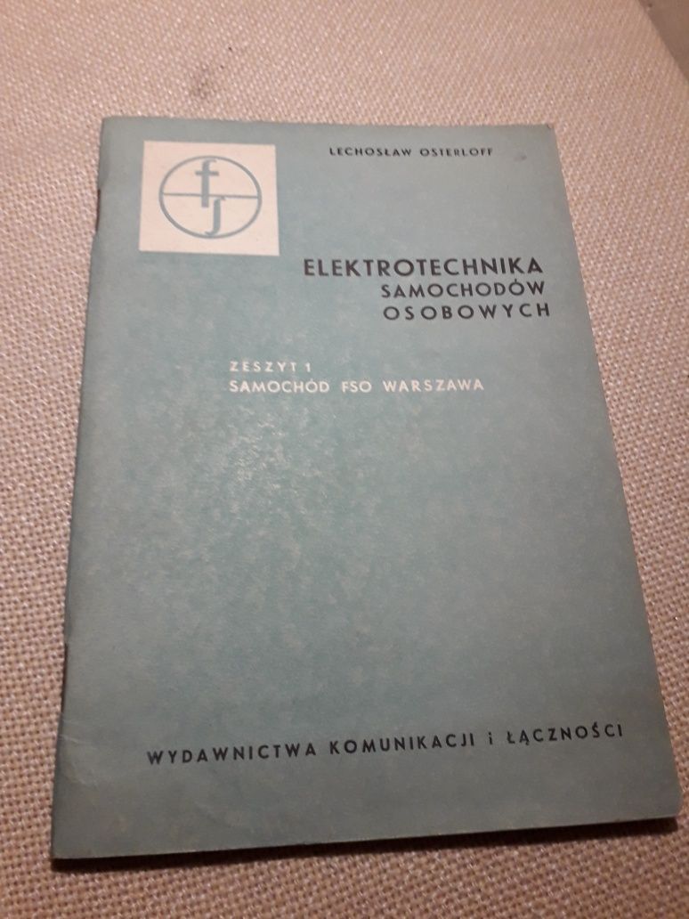 PRL FSO Warszawa Elektrotechnika samochodów osobowych WKŁ Osterloff 61