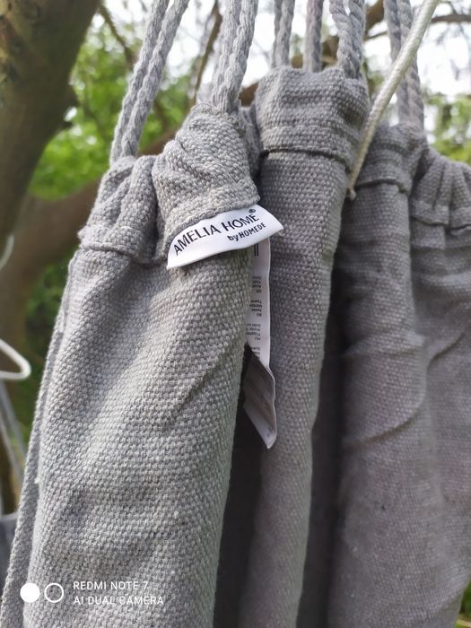 Nowy hamak że sznurkami