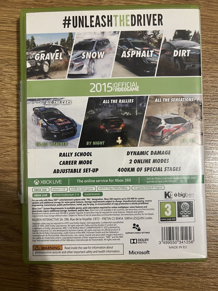 WRC 5 xbox 360 ////