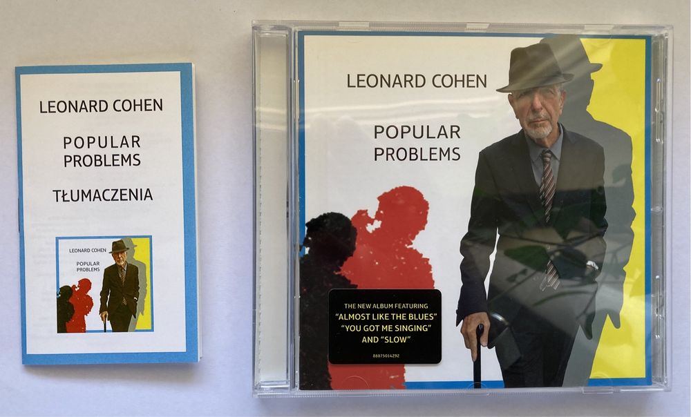 Leonard Cohen Popular problems CD + tłumaczenie tekstów