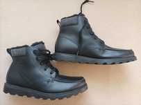 Skórzane Sorel 38 24 cm buty ocieplane zimowe